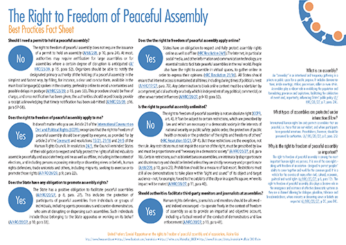 Freedom of Assembly - best practices infosheet_500