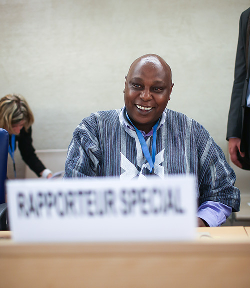 a thank you message from former special rapporteur maina kiai –